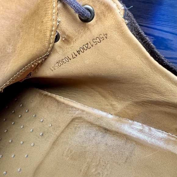 ECCO Kenton Plain Toe Oil Nubuck Leather Two-Tone Oxford Shoe Mens Sz 45/11-11.5 main image 5